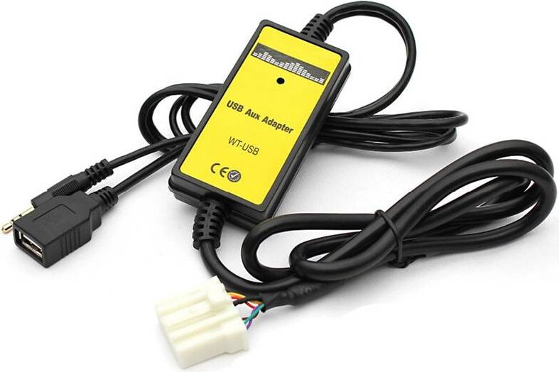 Typecat Car Audio MP3 Input AUX USB Adapter