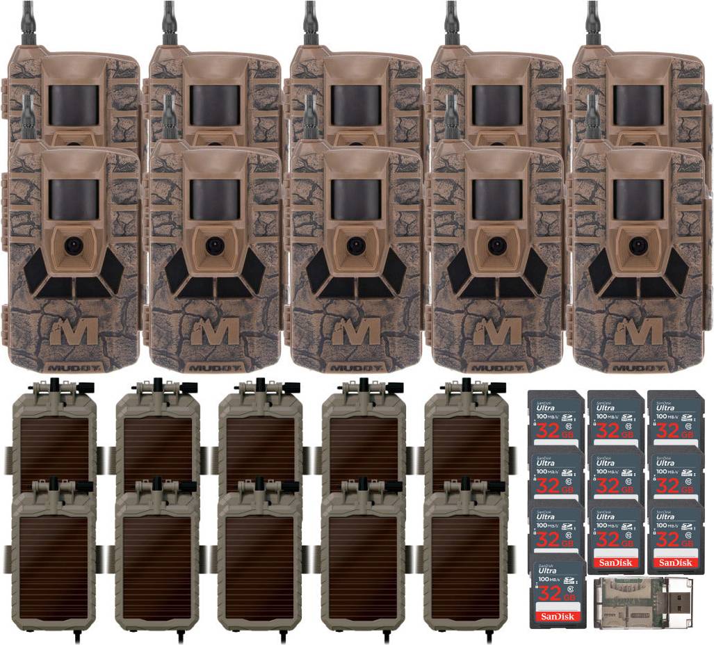Muddy Matrix 36MP Imaging Cellular Trail Camera Bundle