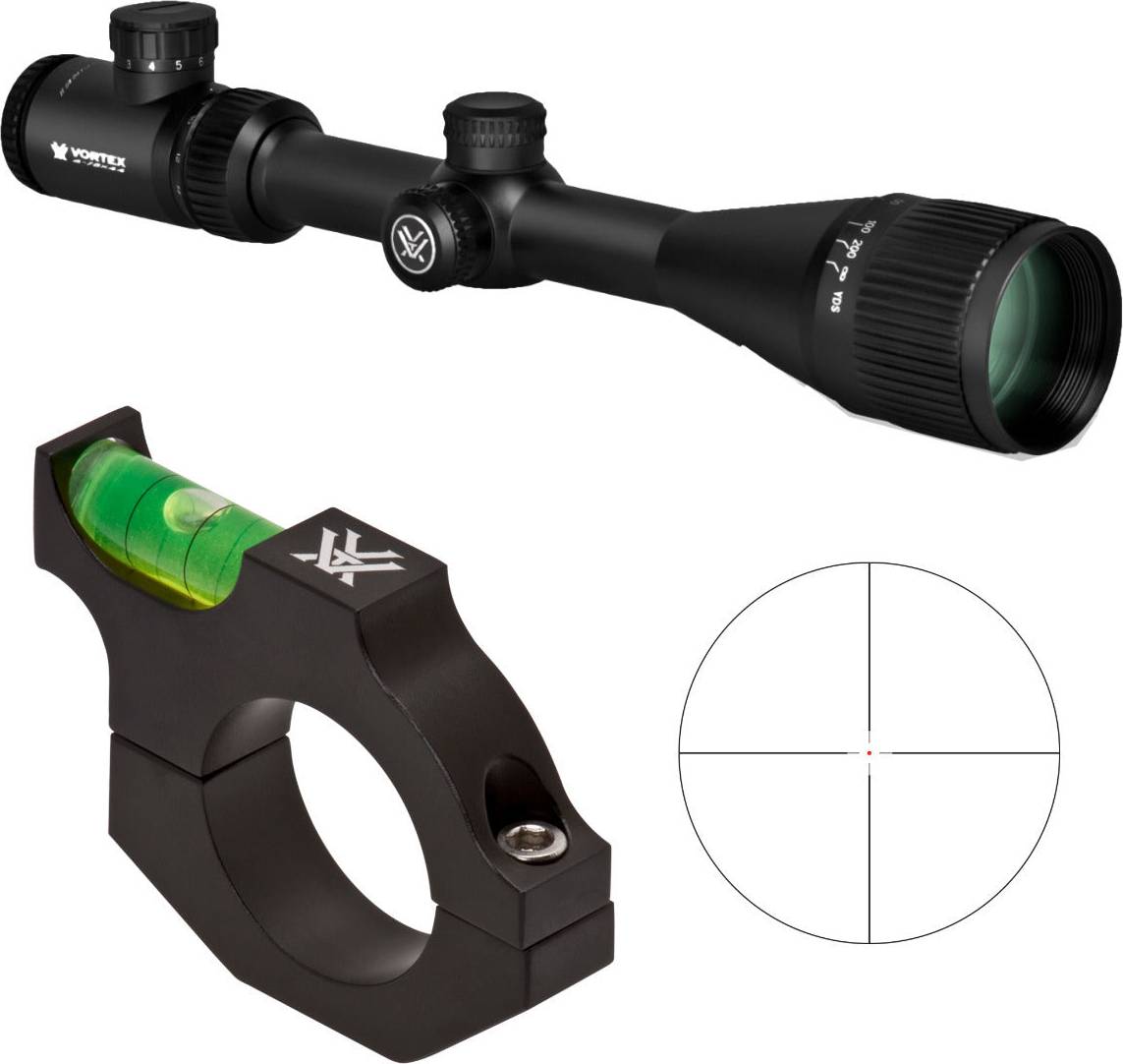 Vortex Optics Crossfire II AO Riflescope V-Brite MOA Reticle
