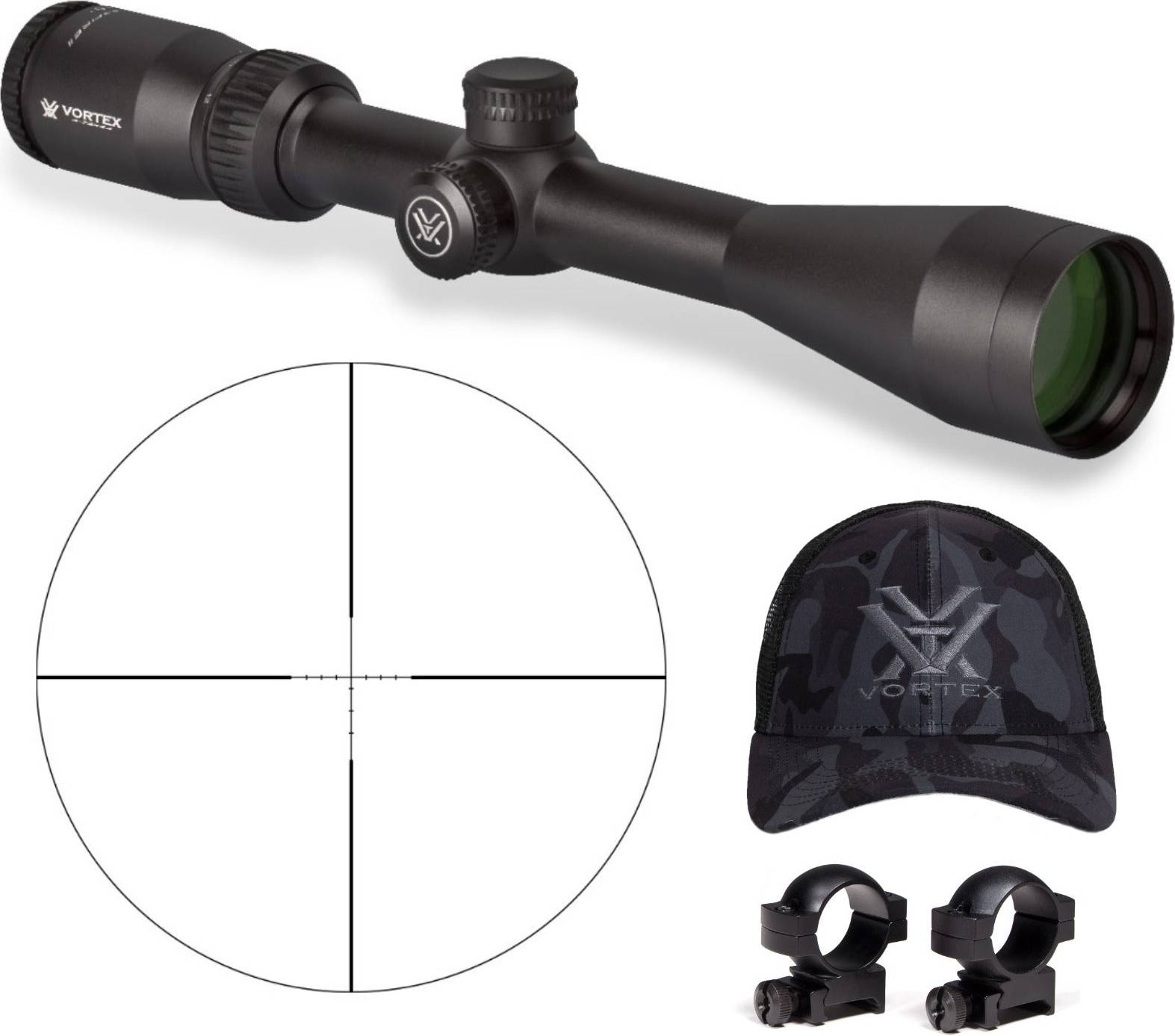 Vortex Optics Crossfire II Riflescope 4-12x44