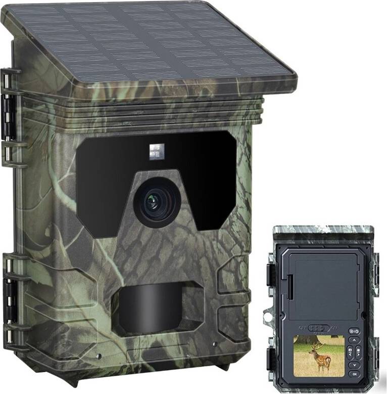 STOYOTU 4K Solar Panel Hunting Camera
