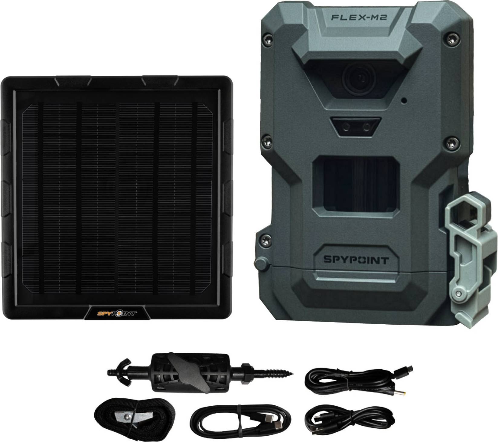 SpyPoint Flex-M2 32MP Trail Camera Bundle