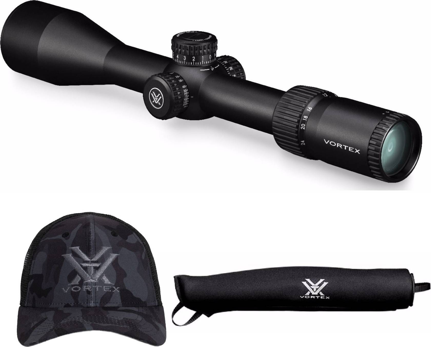 Vortex diamondback Vortex Optics Diamondback Tactical Riflescope with SureFit Case and Hat