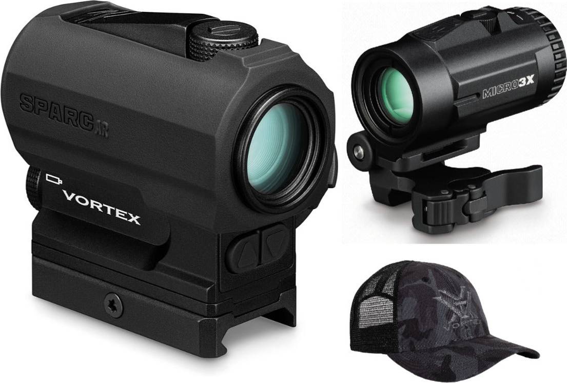 Red dot sight Vortex Optics Sparc Red Dot Sight Micro3x Magnifier