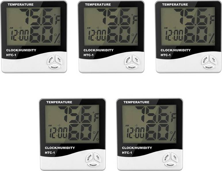 Typecat 5X Digital LCD Temperature Humidity Meter