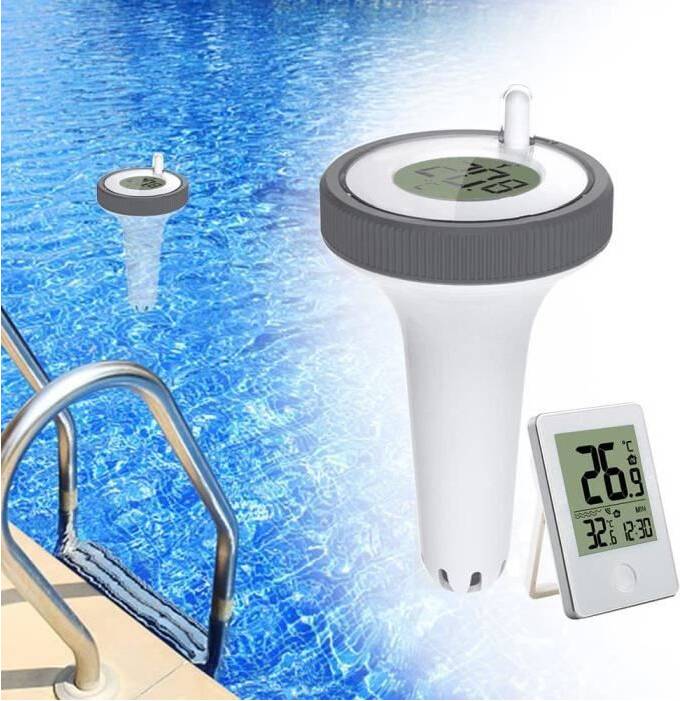 Floating Digital Pool Thermometer With Receiver