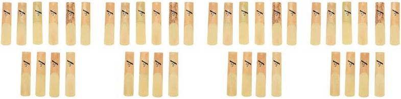 40Pcs Classic Alto Saxophone Sax Reeds