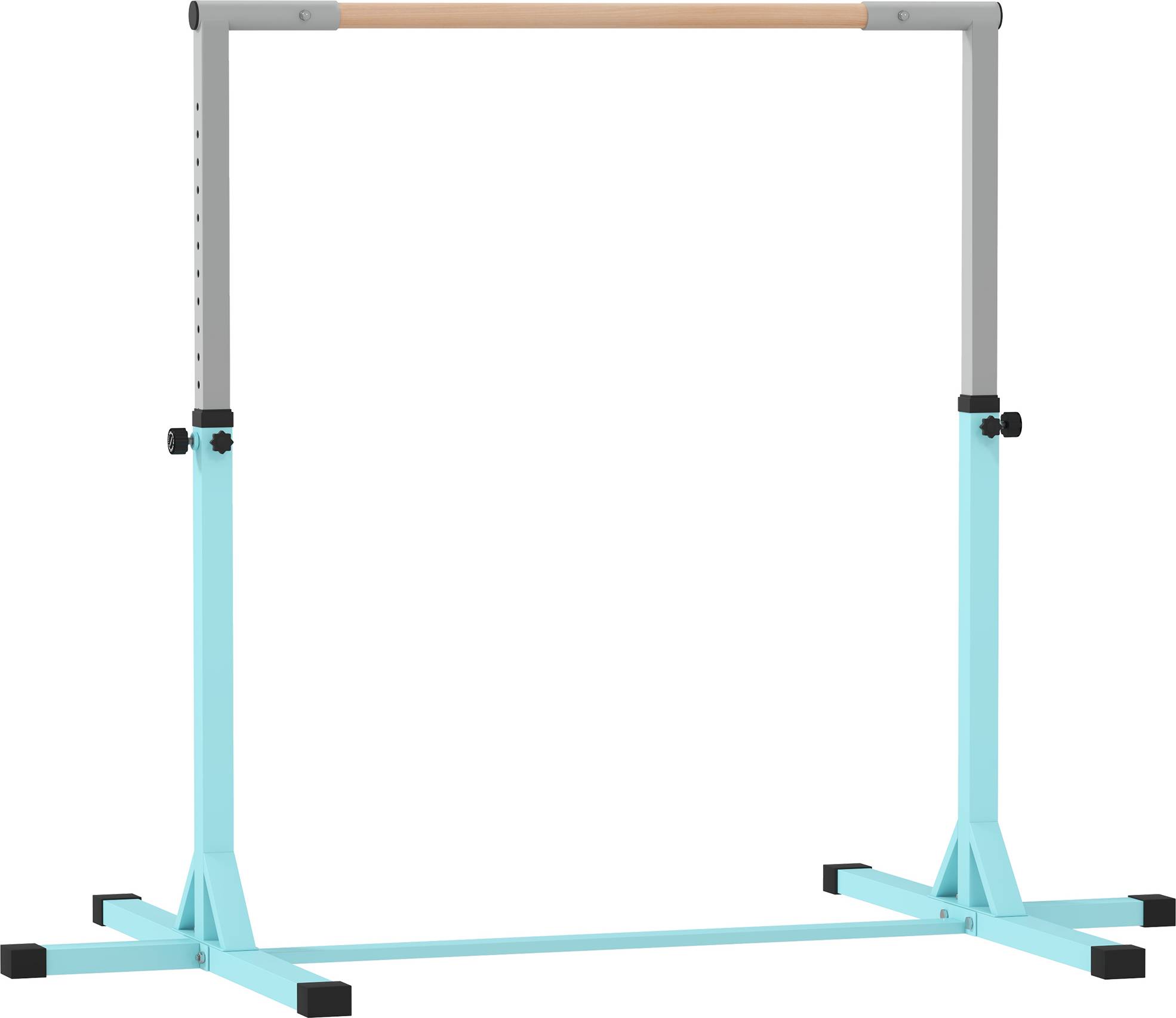 Homcom Height Adjustable Gymnastics Horizontal Bar