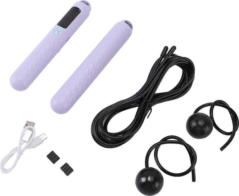Jump rope Rechargeable Cordless Jump Rope Purple