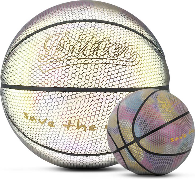 Basketball Size 7 Multicolor Reflective
