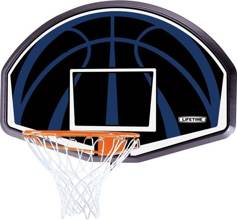 Lifetime 44 Inch Impact Basketball Backboard Rim