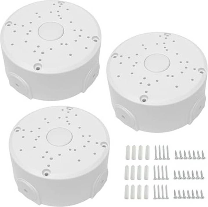Kepptory 3 Pack Universal Security Camera Junction Box Mount
