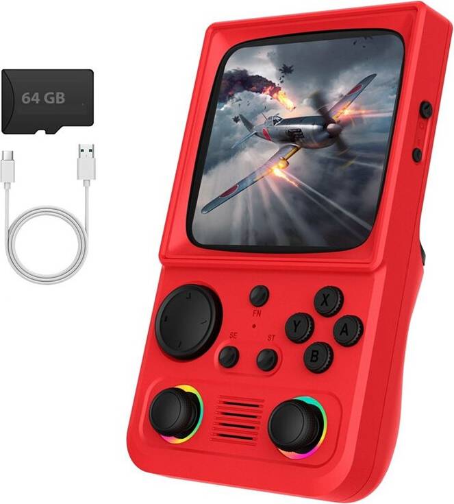 Saudism R36T MAX Handheld Retro Game Console