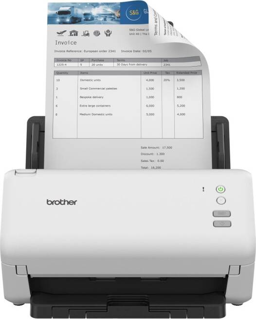 Brother ADS-4100 Desktop Document Scanner