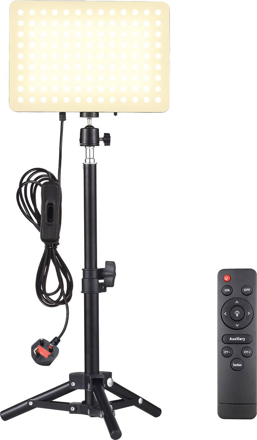 Andoer Kit Luz Vídeo LED 45W Panel Relleno