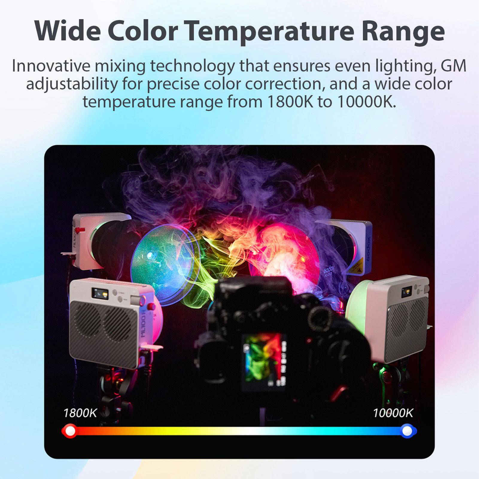 Godox ML100R Kit2 Pocket LED Video Light