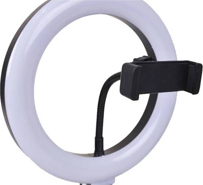 LED Ring Light with Phone Holder