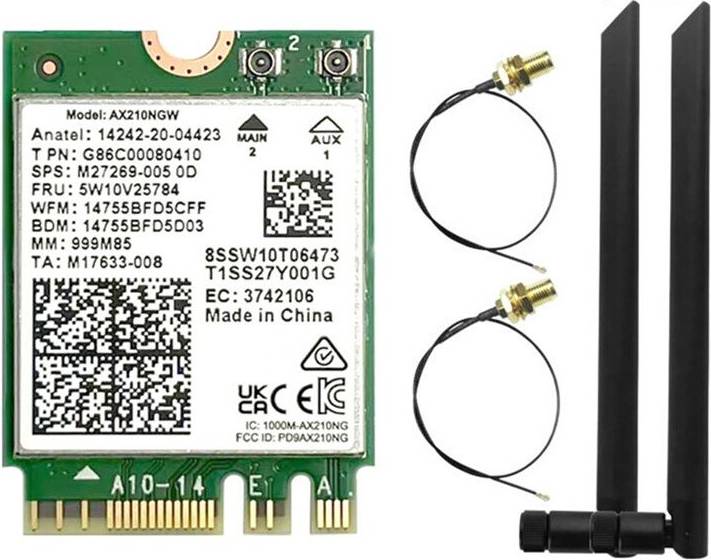 Wireless network adapter AX210NGW Wireless Network Card