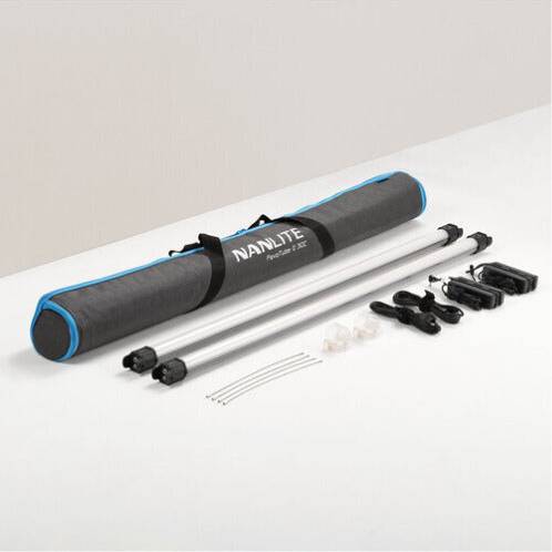 PavoTube II 30C 4 Inch RGB LED Tube Light Kit