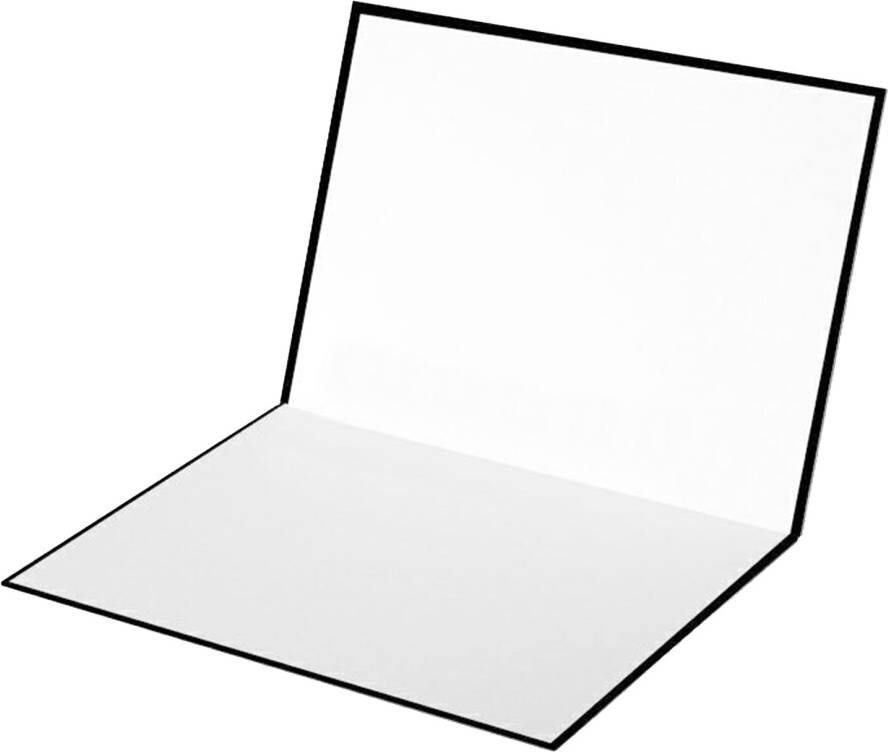 Portable Collapsible Paper Light Reflector