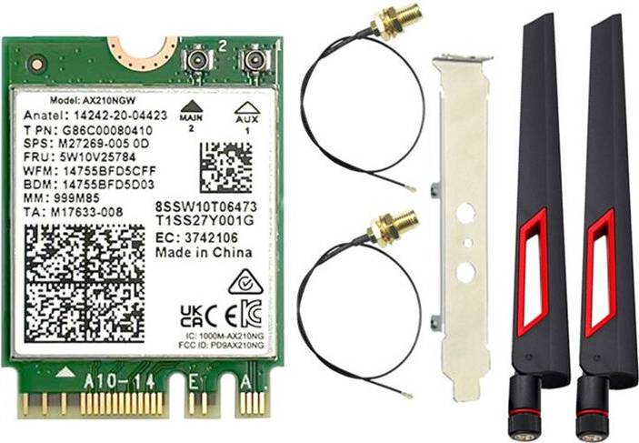 Wireless network adapter AX210NGW Wireless Network Card