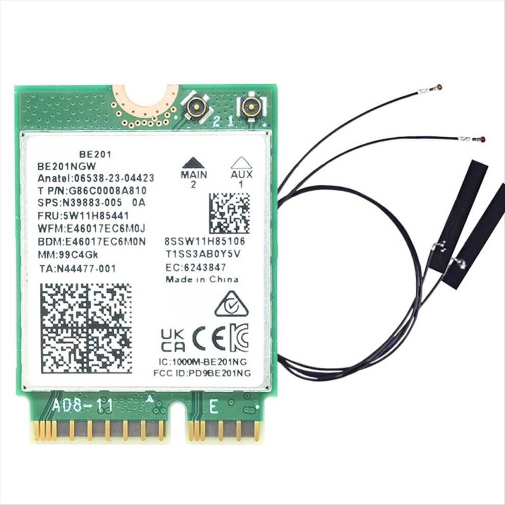 BE201 BT5.4 Wireless WiFi7 Card Module