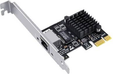 Sodial 5Gbps PCI-E To RJ45 Card RTL8126