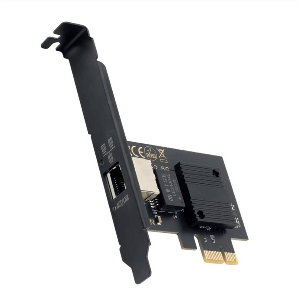 Exogio 2500Mbps PCI-E to RJ45 Network Card Adapter