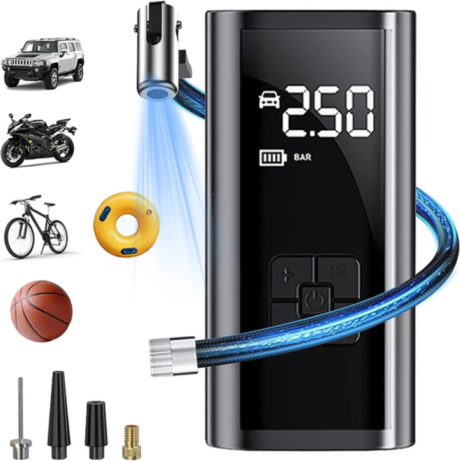 Portable Auto Shut Off Air Compressor