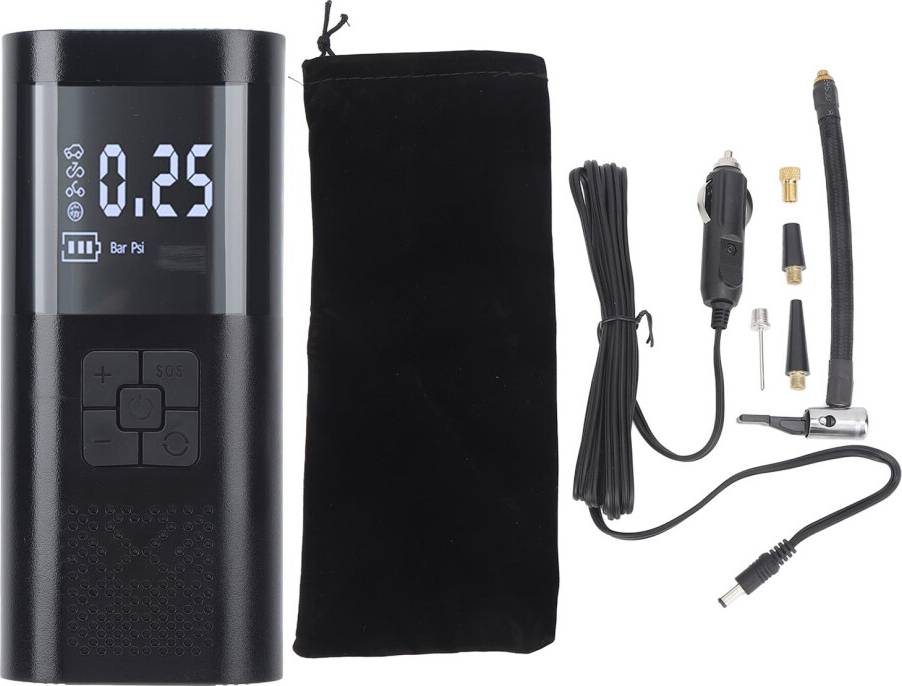 Auto Shut Off Rechargeable Battery Portable Air Compressor