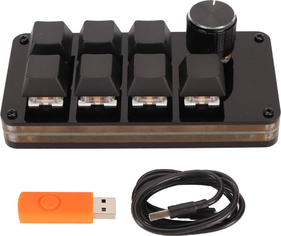 Programmable Macro Pad Custom Shortcut Mechanical Keyboard
