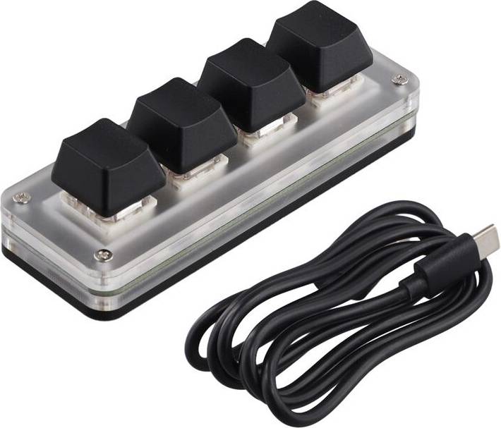 USB Programming Macro Custom RGB Keyboard