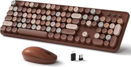 Wireless Full-Size Retro Typewriter Keyboard