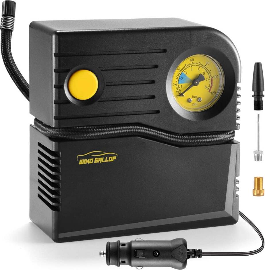 Small air compressor WindGallop Car Tyre Inflator Air Compressor