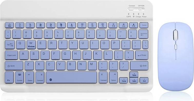 10 Inch Rechargeable Ultra-Slim Wireless Keyboard Set