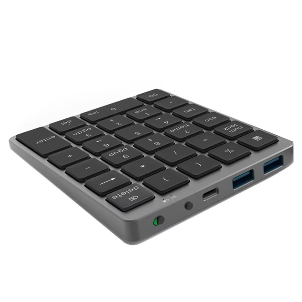 Wireless Bluetooth Numeric Keypad USB Hub