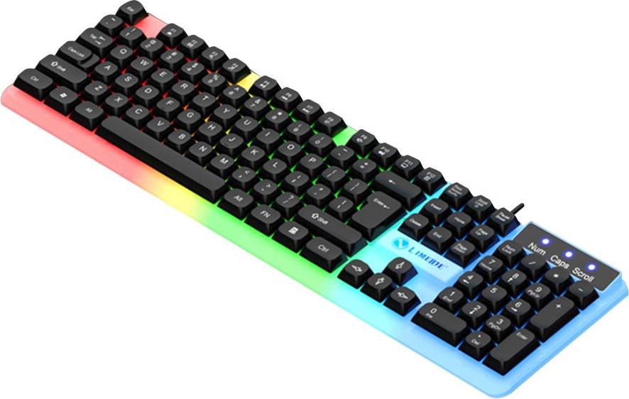 RGB Floating Mechanical Keyboard Mouse Set