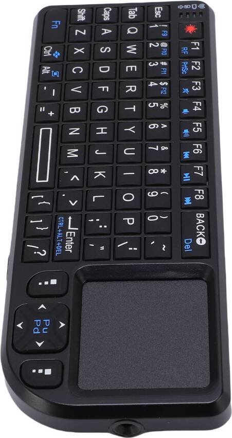 Wireless Touchpad Keyboard 2.4GHz Rechargeable
