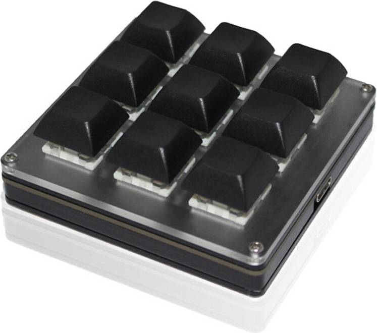 Tlily 9-Key Wireless Customizable Keyboard