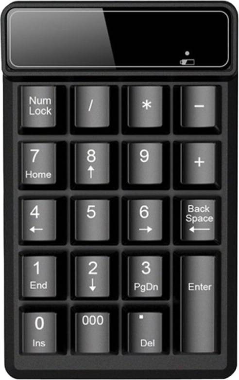 Portable USB Wired Numeric Keyboard 19 Keys