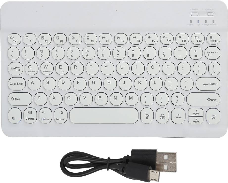 Wireless Keyboard 10 Inch RGB Backlit