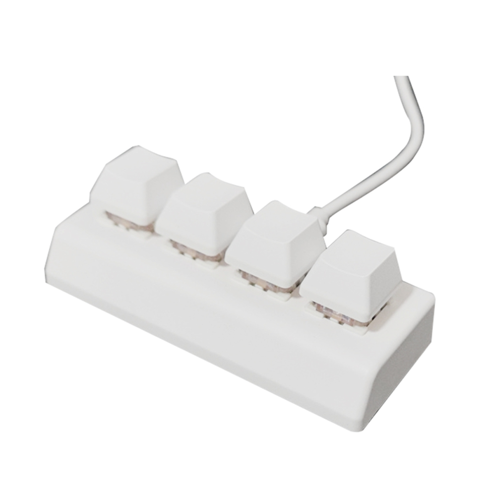 Saudism 4Key Mini Mechanical Keyboard One Click