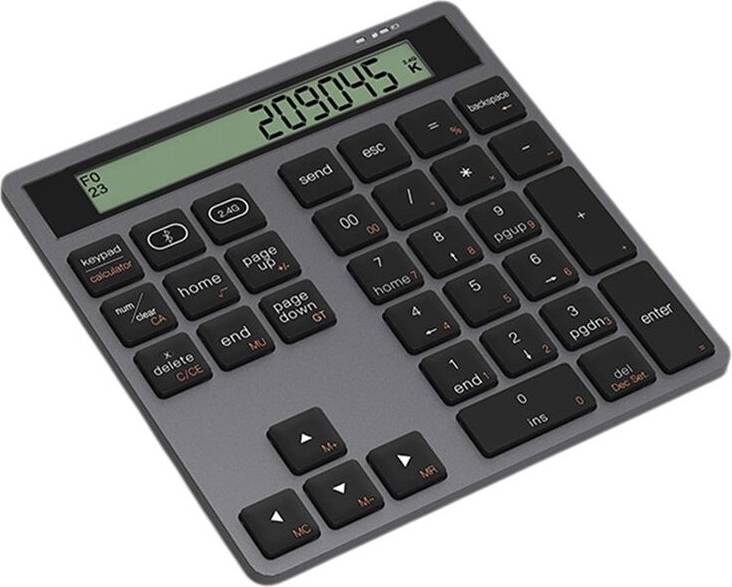 Ergonomic Dual Mode Wireless Numeric Keyboard