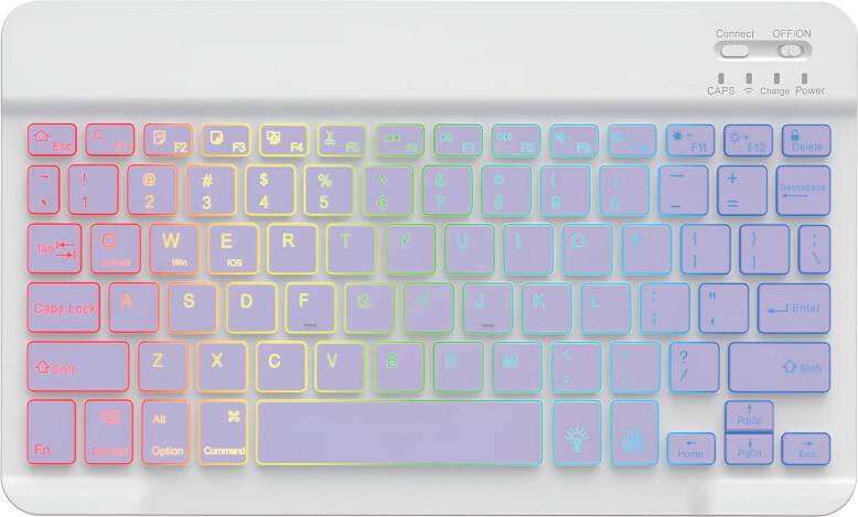 RGB Backlit Portable Bluetooth Keyboard