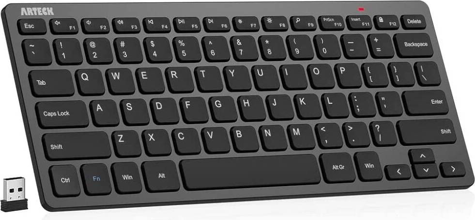 2.4G Wireless Keyboard Ultra Slim Compact