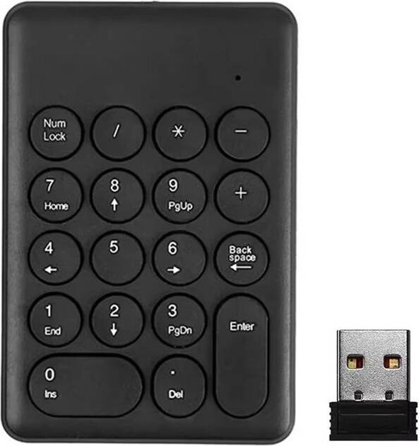 2.4G Wireless Digital Keyboard USB