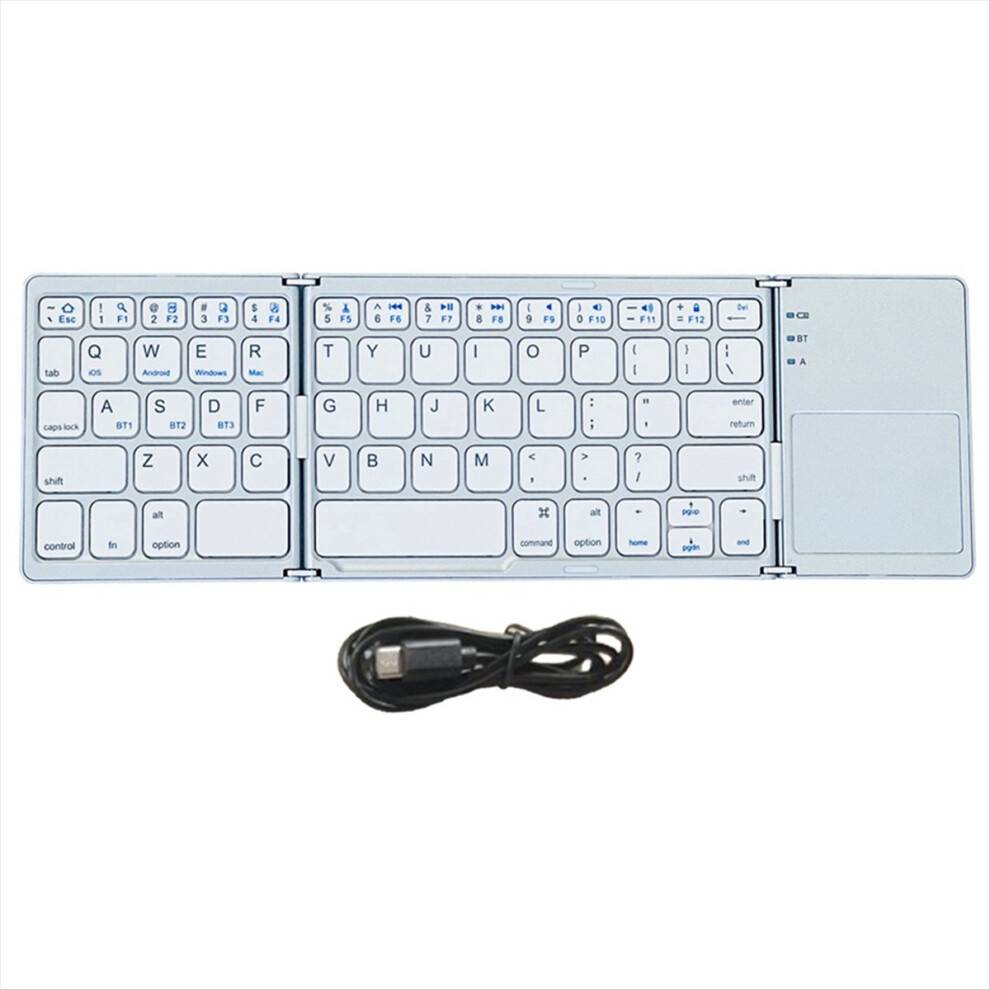 Bluetooth Keyboard Silver