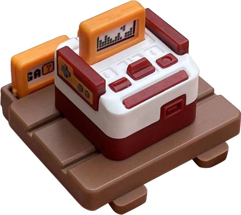 Classic Retro FC Famicom Keycaps Axle Switch