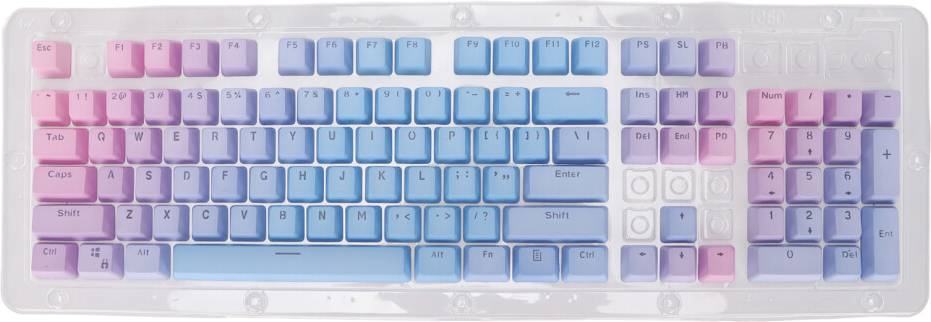 104 Keys Two Color PBT Ergonomic Keycaps