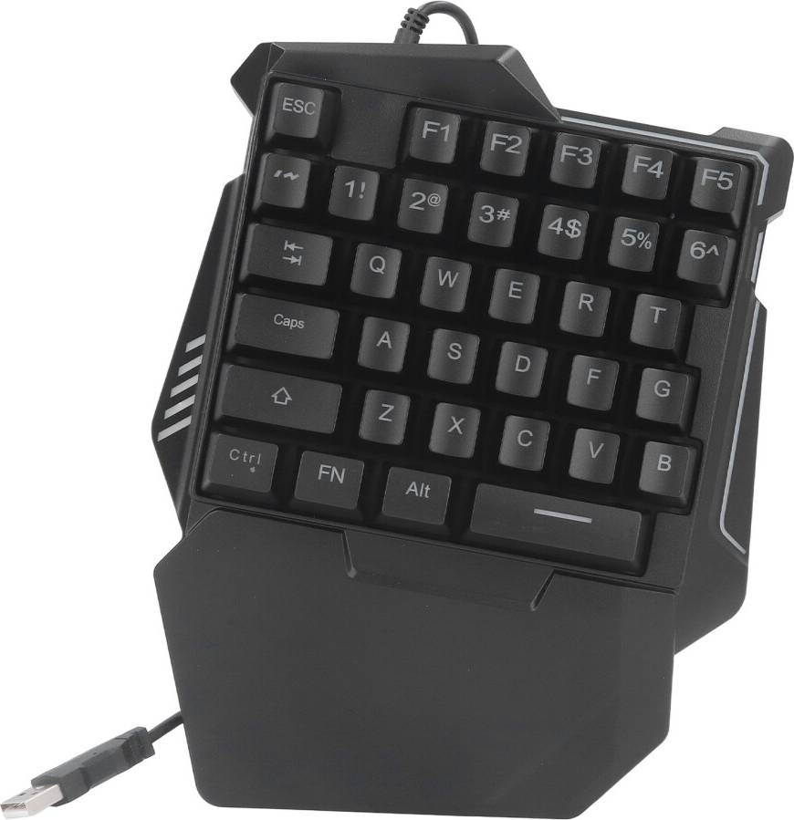 One Handed Gaming Keyboard 35 Keys RGB